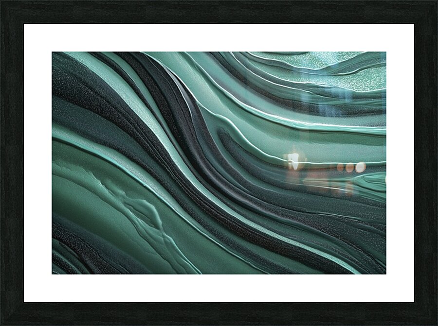 ORGANIC FLOW 66 Picture Frame print