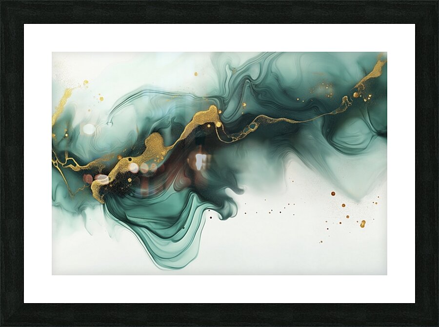 ORGANIC FLOW 68 Picture Frame print
