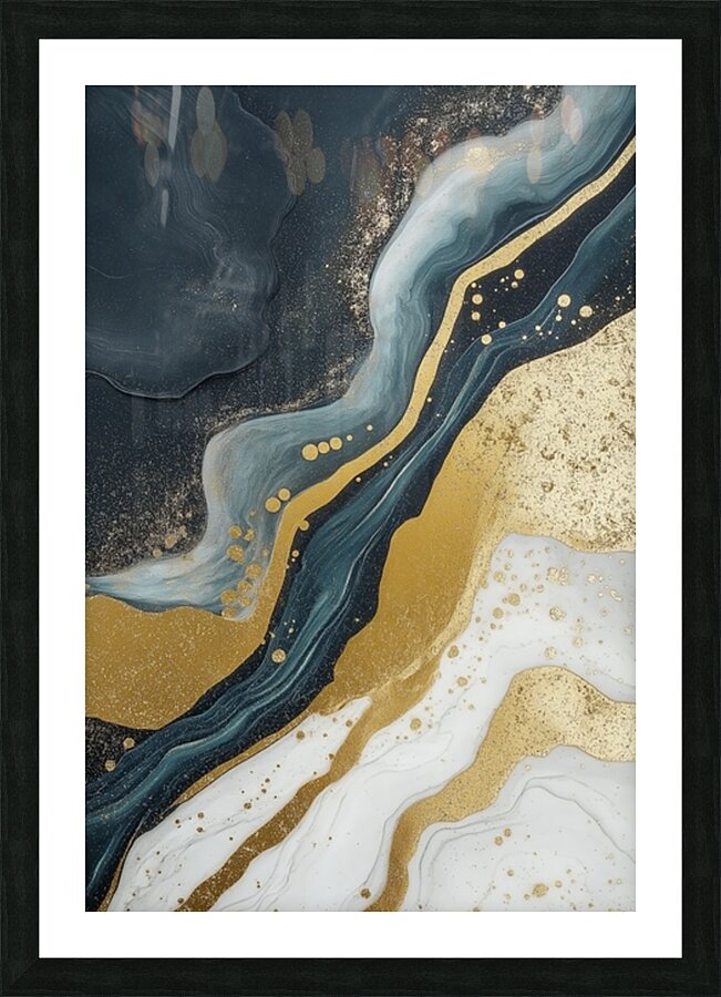 ORGANIC FLOW 69 Picture Frame print