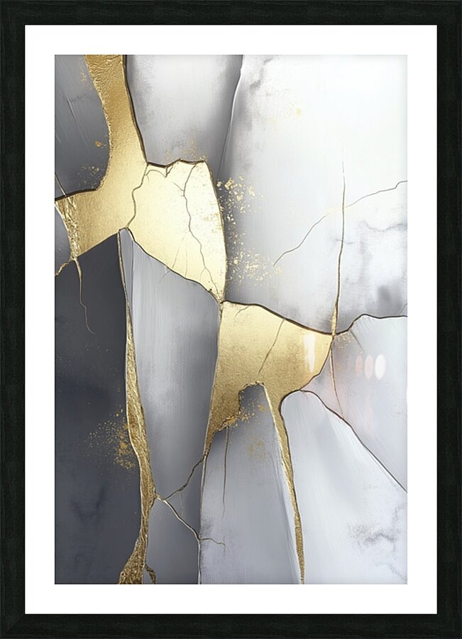 ORGANIC FLOW 70 Picture Frame print