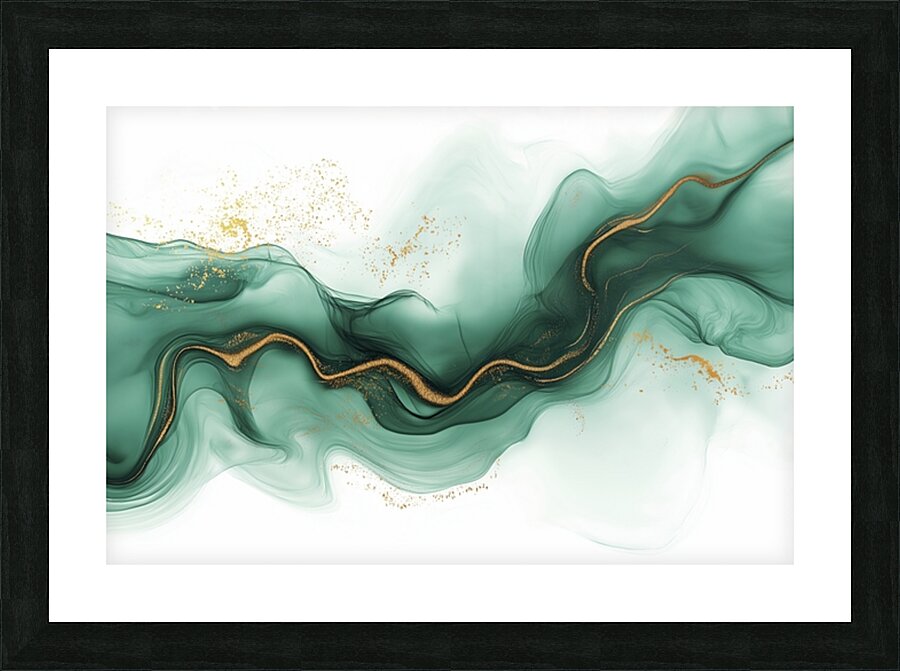 ORGANIC FLOW 72 Picture Frame print