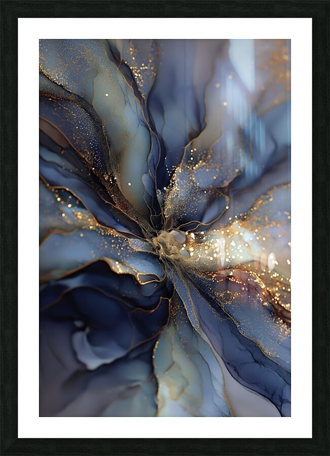 ORGANIC FLOW 73 Picture Frame print