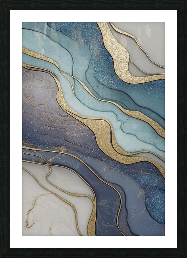 ORGANIC FLOW 74 Picture Frame print