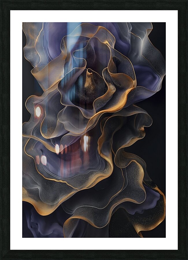 ORGANIC FLOW 1 Picture Frame print