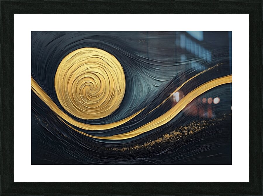 ORGANIC FLOW 2 Picture Frame print