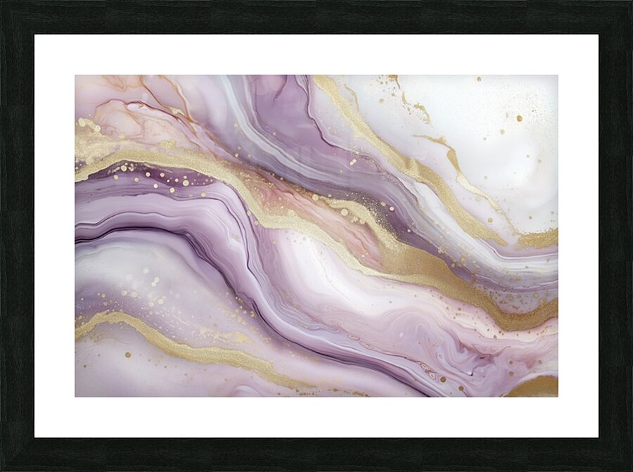 ORGANIC FLOW 4 Picture Frame print