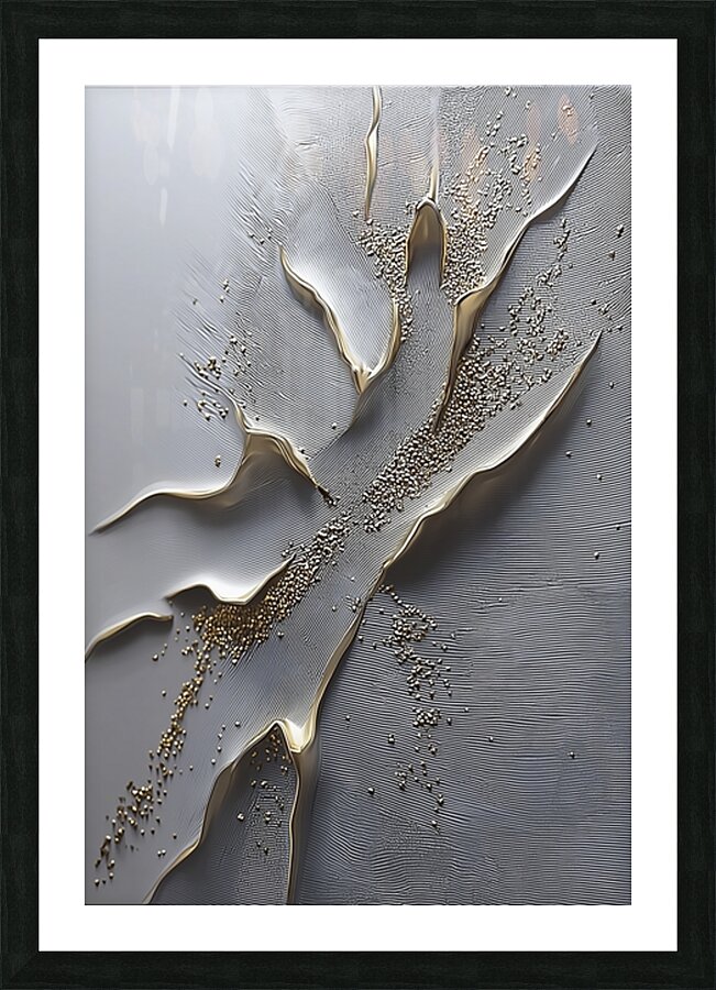 ORGANIC FLOW 9 Picture Frame print