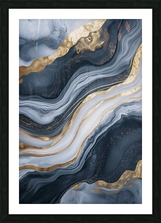 ORGANIC FLOW 10 Picture Frame print