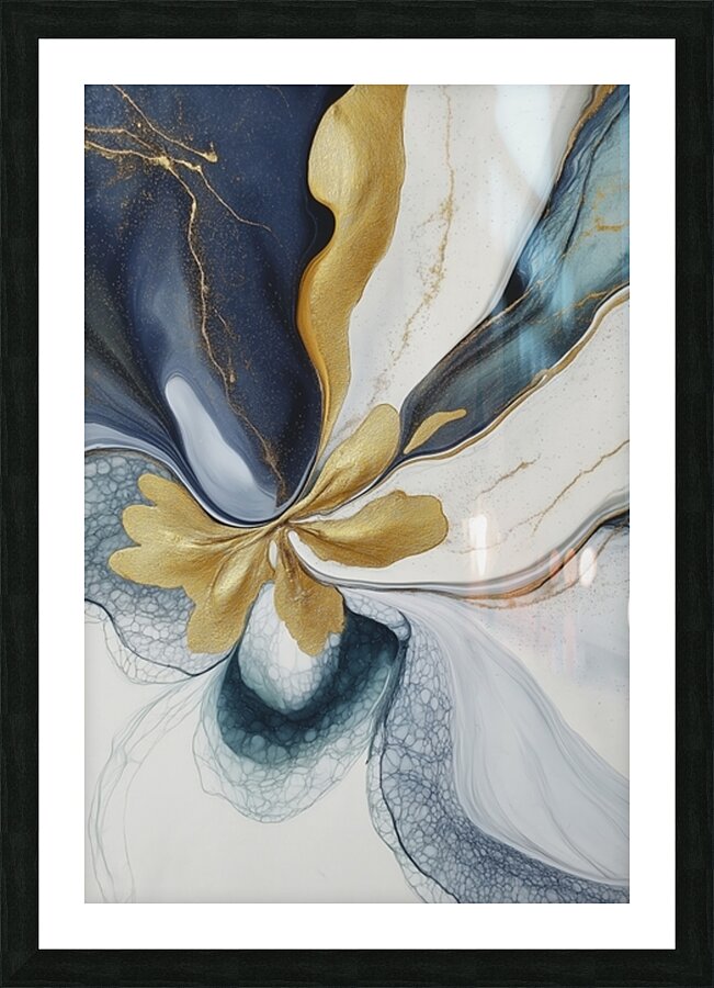 ORGANIC FLOW 11 Picture Frame print