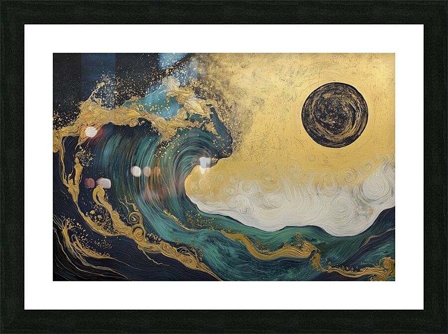 ORGANIC FLOW 12 Picture Frame print