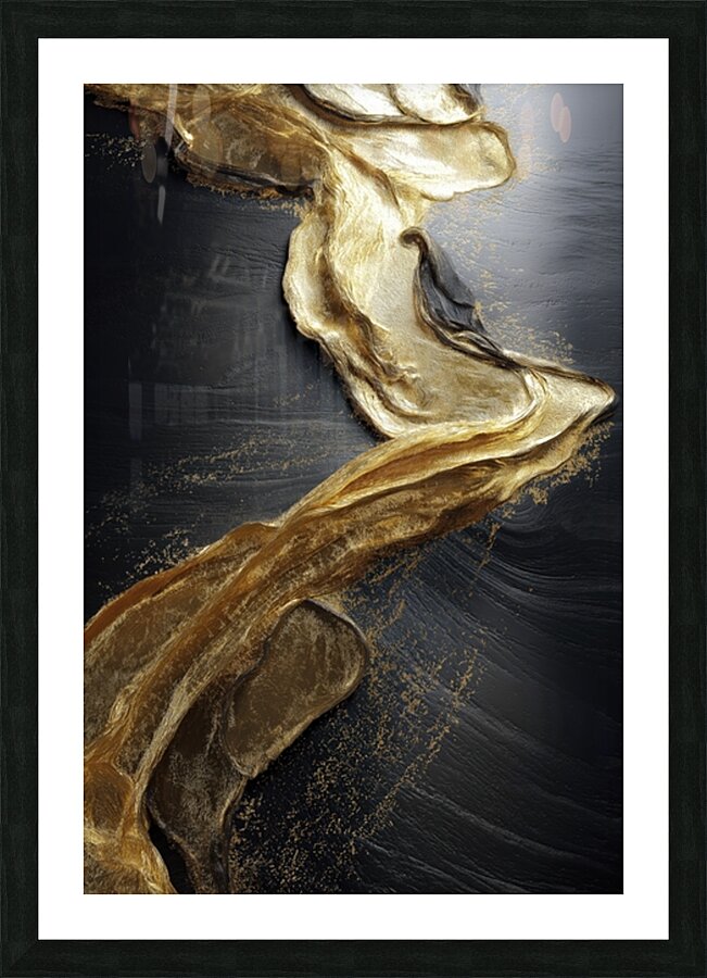 ORGANIC FLOW 15 Picture Frame print
