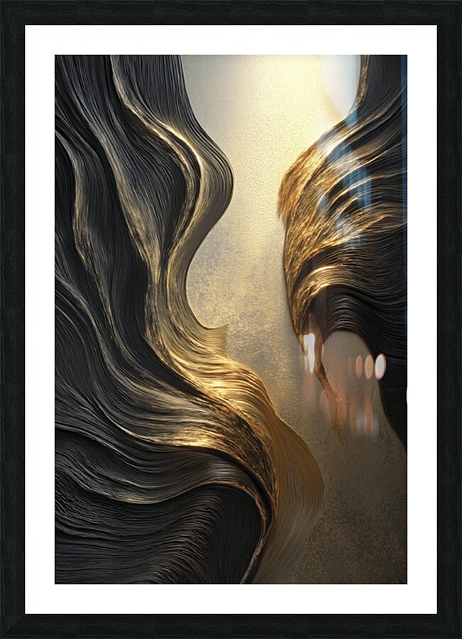 ORGANIC FLOW 16 Picture Frame print