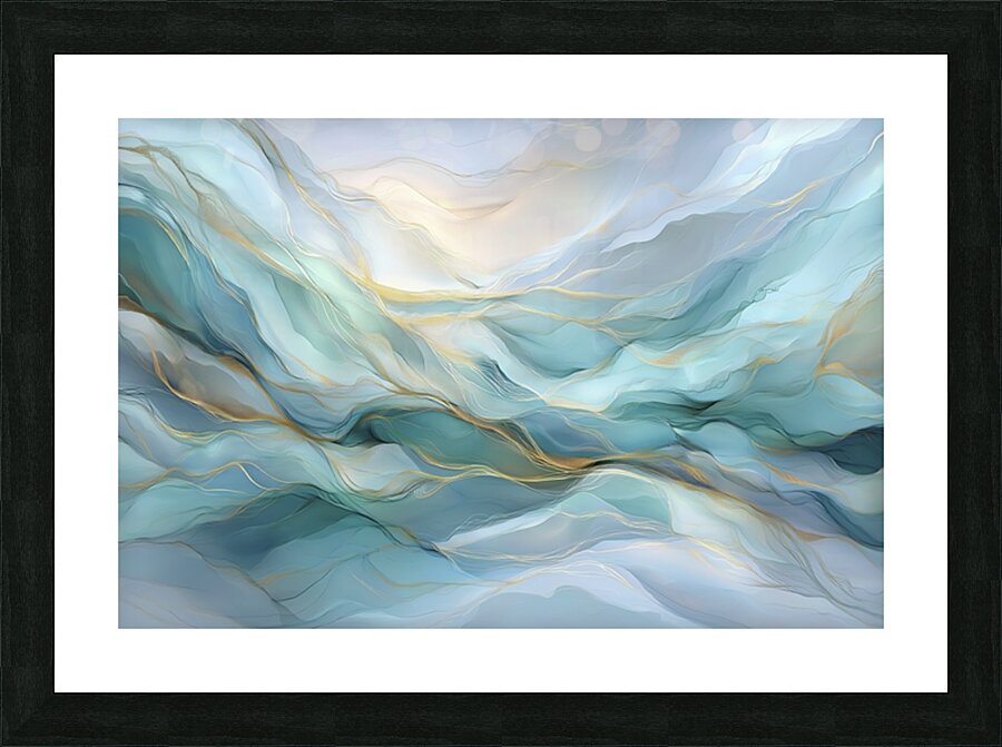 ORGANIC FLOW 21 Picture Frame print