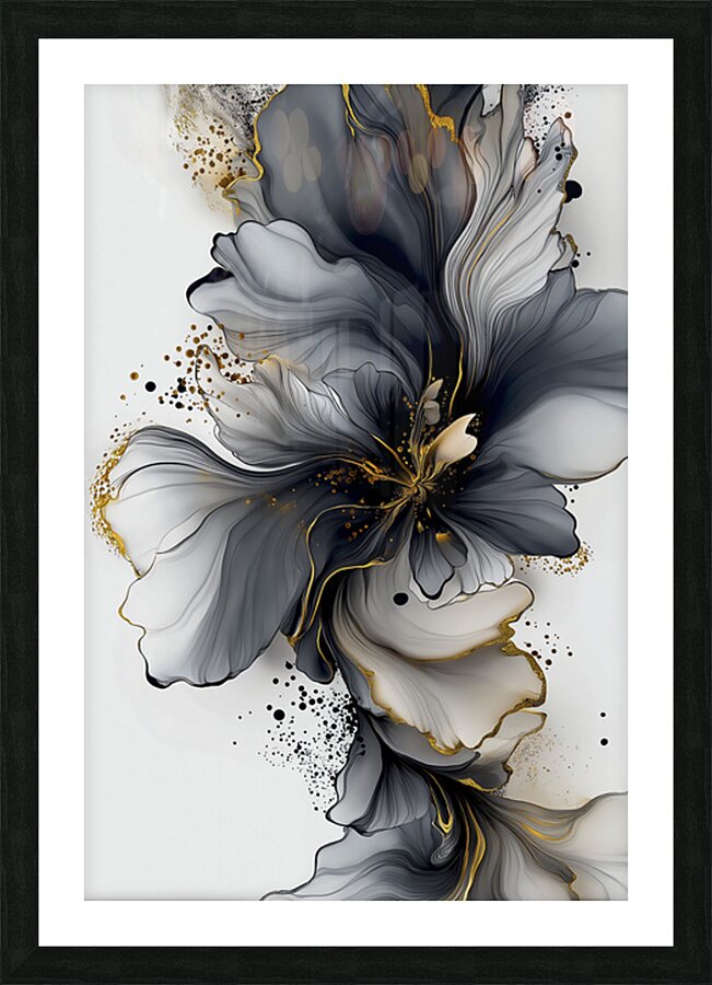 FLORAL 9 Picture Frame print