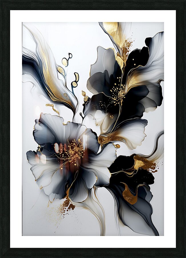 FLORAL 11 Picture Frame print