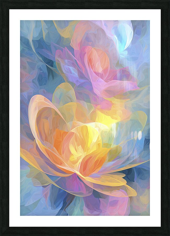 FLORAL 13 Picture Frame print