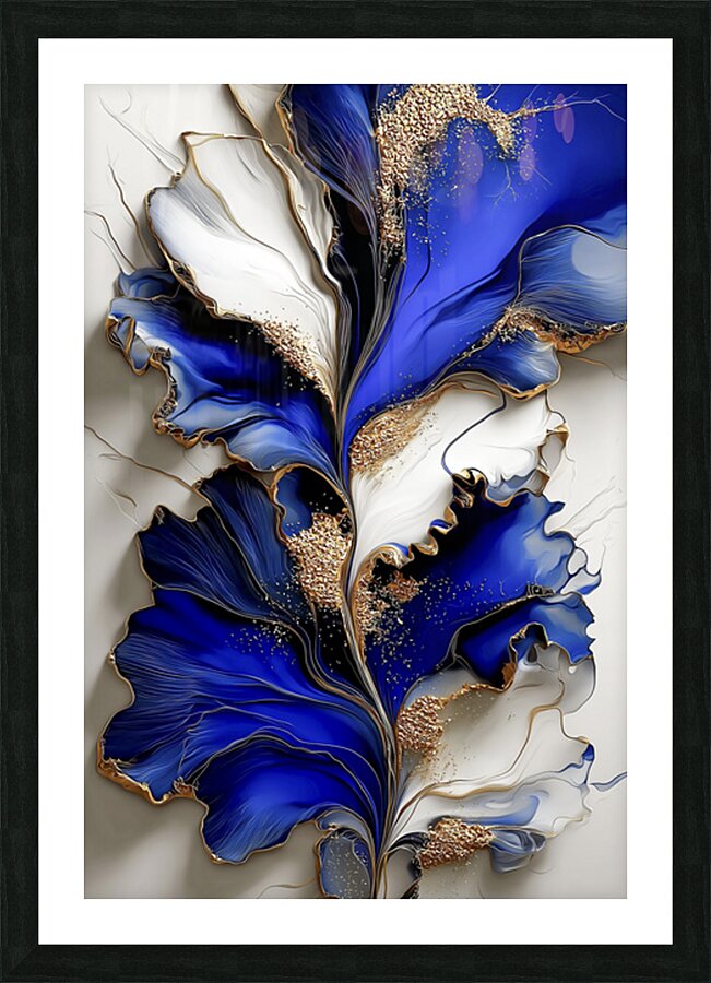 FLORAL 17 Picture Frame print