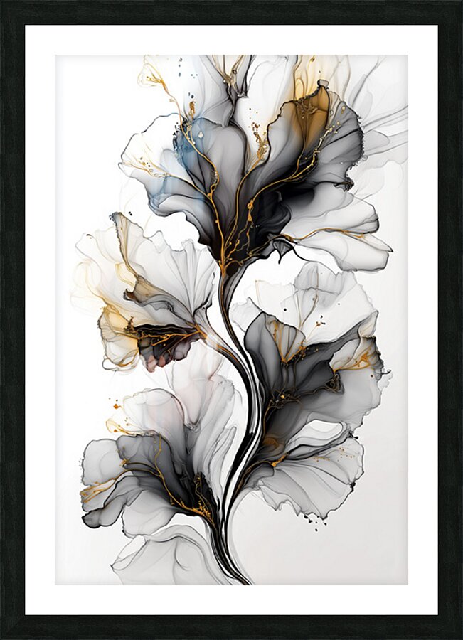 FLORAL 22 Picture Frame print