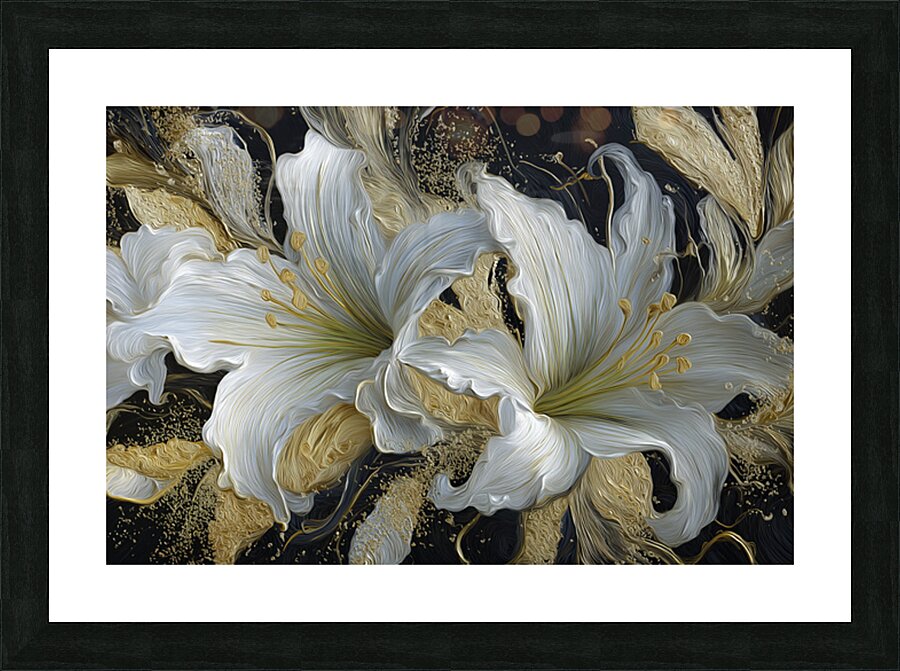 FLORAL 23 Picture Frame print