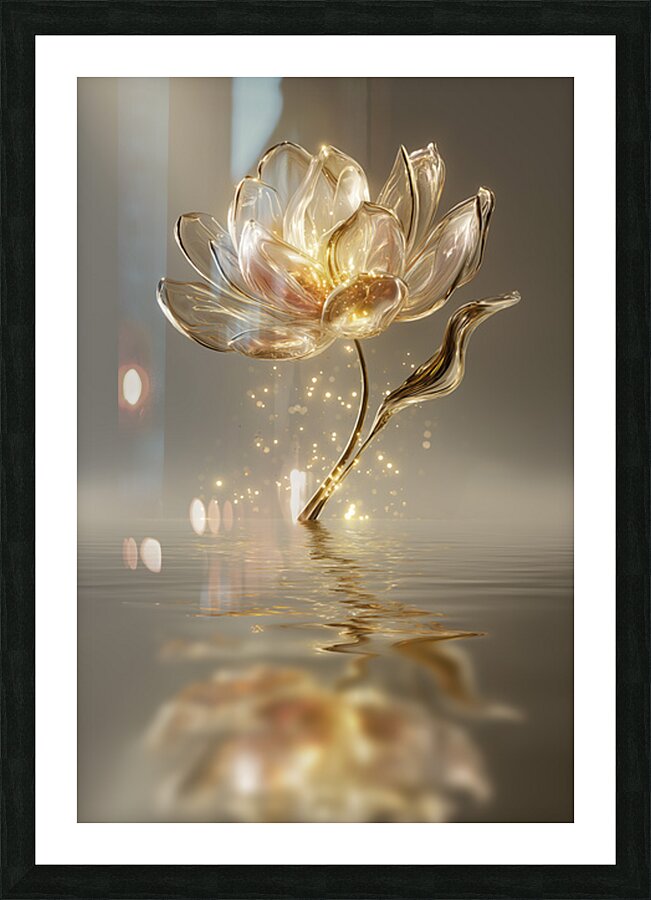 FLORAL 27 Picture Frame print