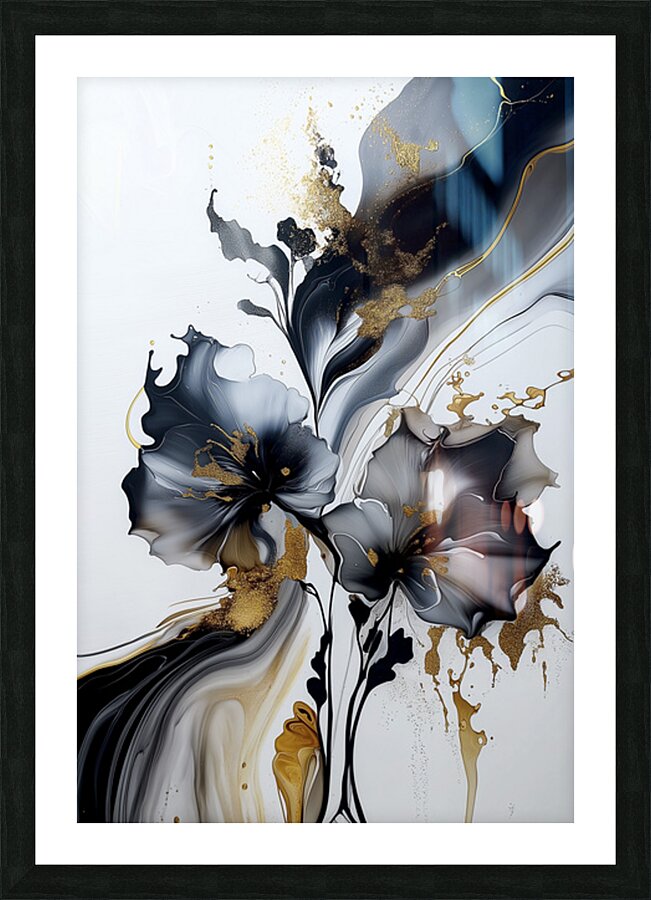 FLORAL 28 Picture Frame print
