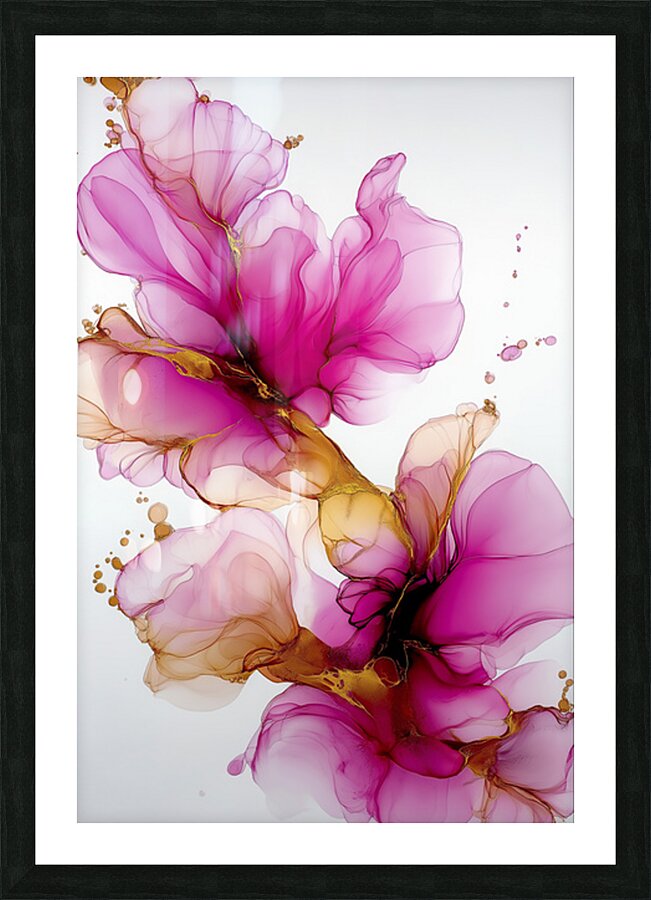 FLORAL 30 Picture Frame print