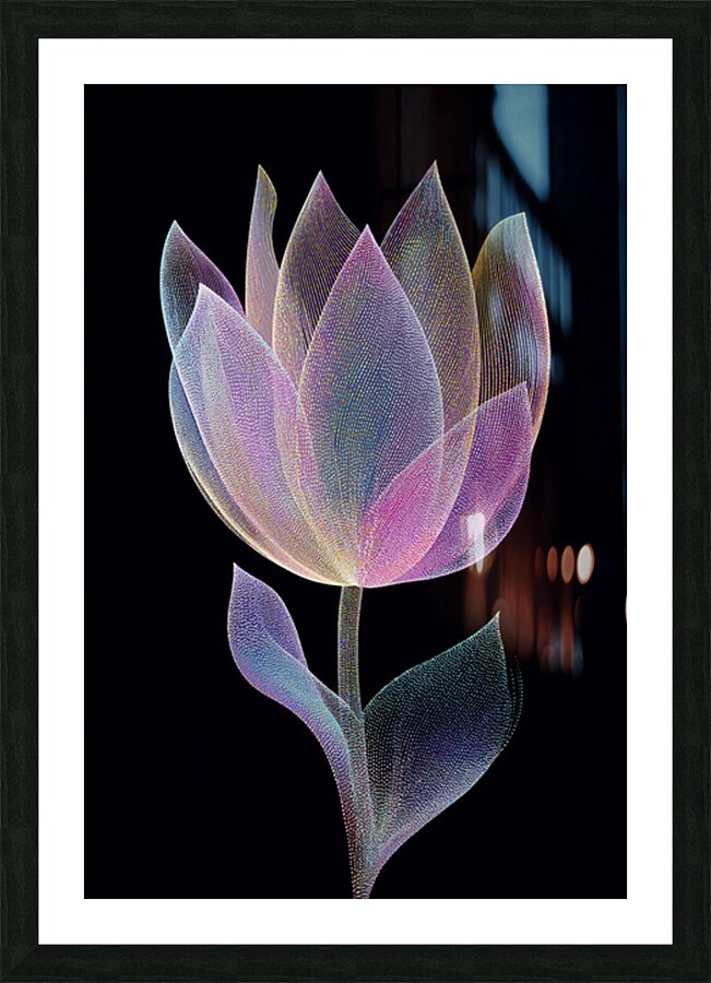 FLORAL 31 Picture Frame print