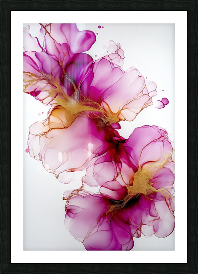 FLORAL 32 Picture Frame print