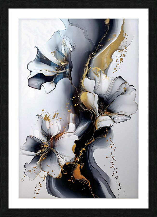 FLORAL 35 Picture Frame print