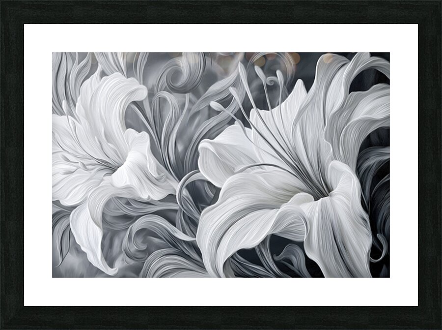 FLORAL 37 Picture Frame print