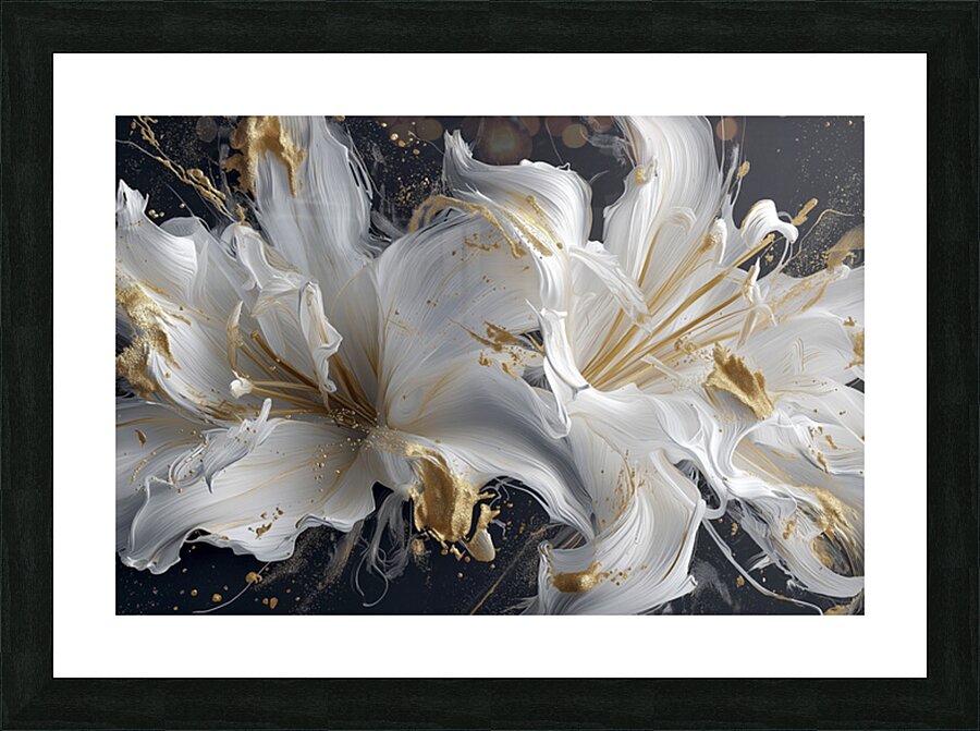 FLORAL 43 Picture Frame print