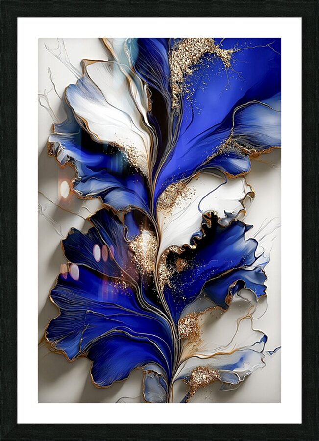 FLORAL 46 Picture Frame print