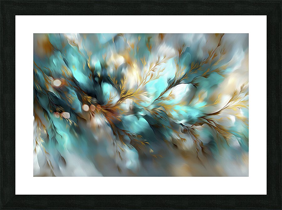 FLORAL 53 Picture Frame print