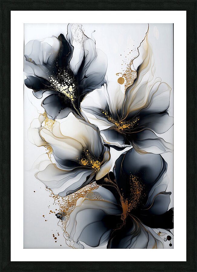 FLORAL 54 Picture Frame print