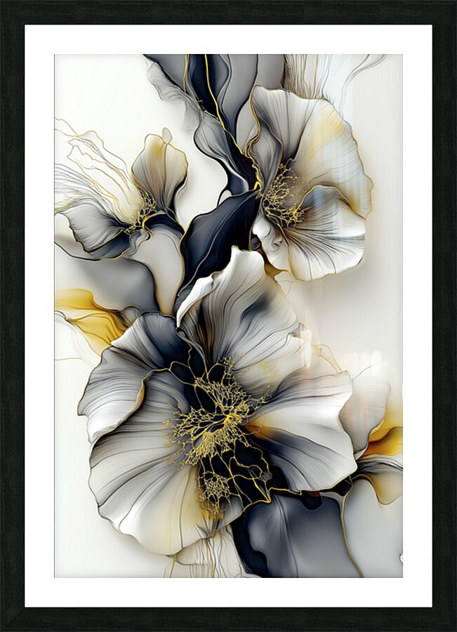 FLORAL 57 Picture Frame print