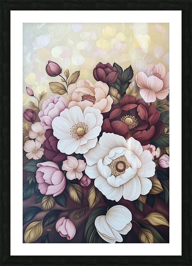 FLORAL 59 Picture Frame print
