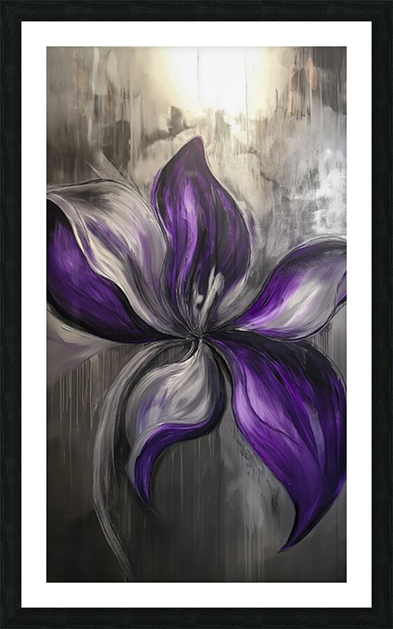 FLORAL 60 Picture Frame print