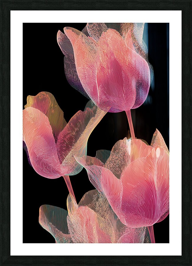FLORAL 61 Picture Frame print