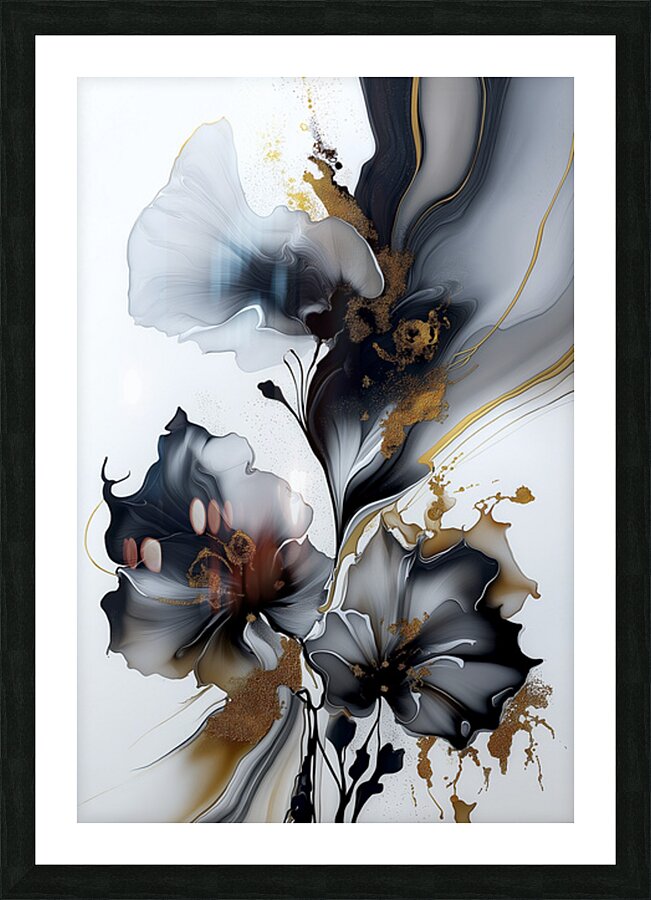FLORAL 62 Picture Frame print