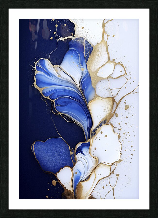 FLORAL 68 Picture Frame print