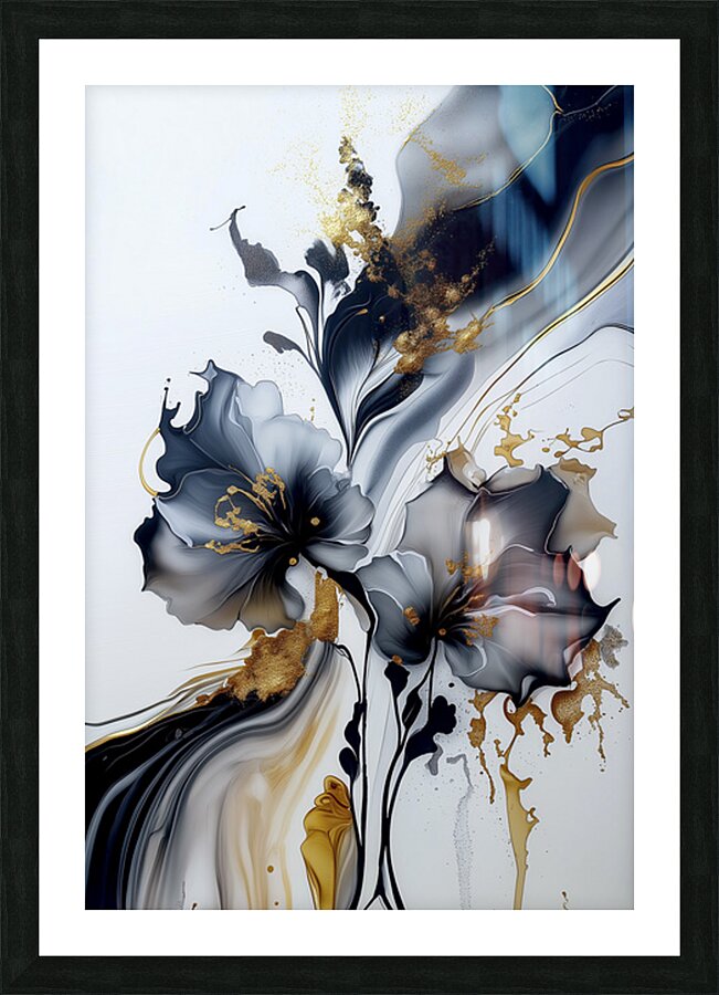 FLORAL 69 Picture Frame print