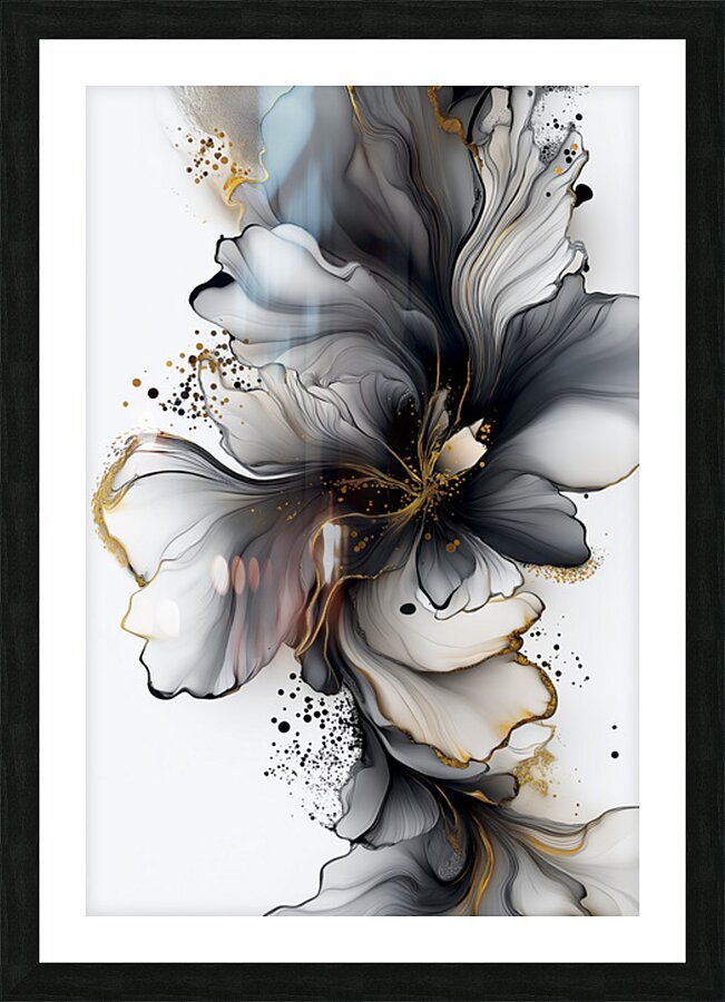 FLORAL 70 Picture Frame print