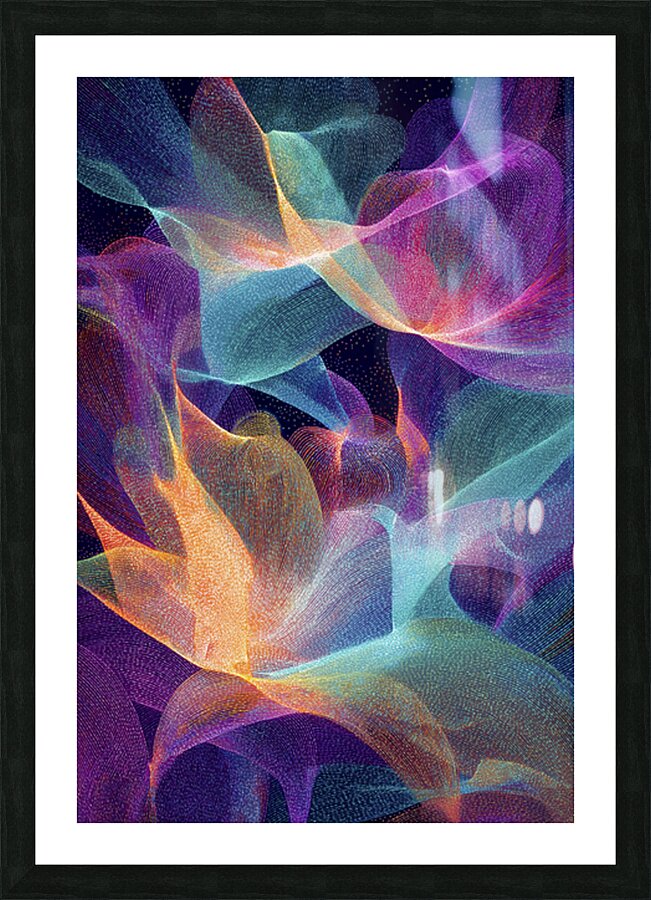 FLORAL 71 Picture Frame print