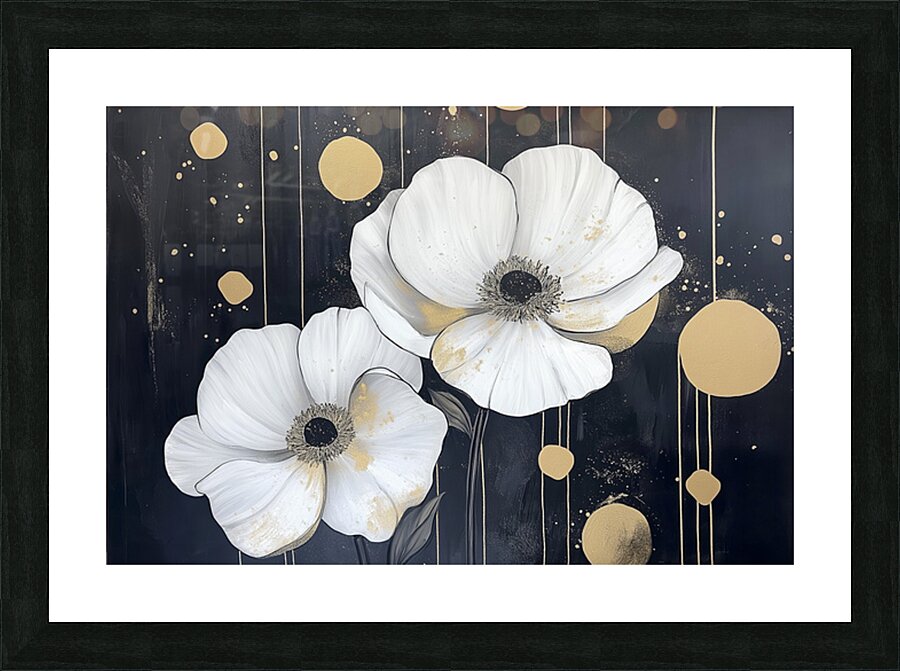 FLORAL 72 Picture Frame print