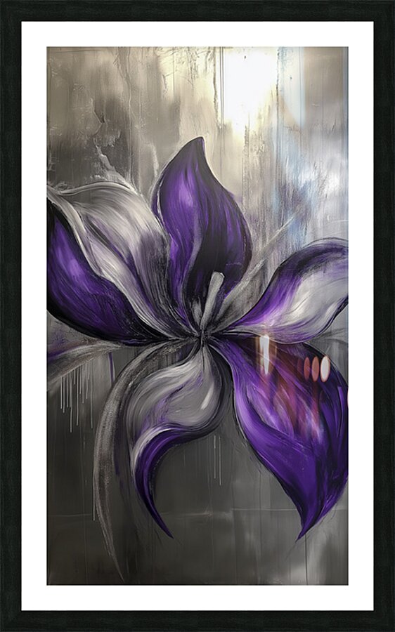 FLORAL 73 Picture Frame print