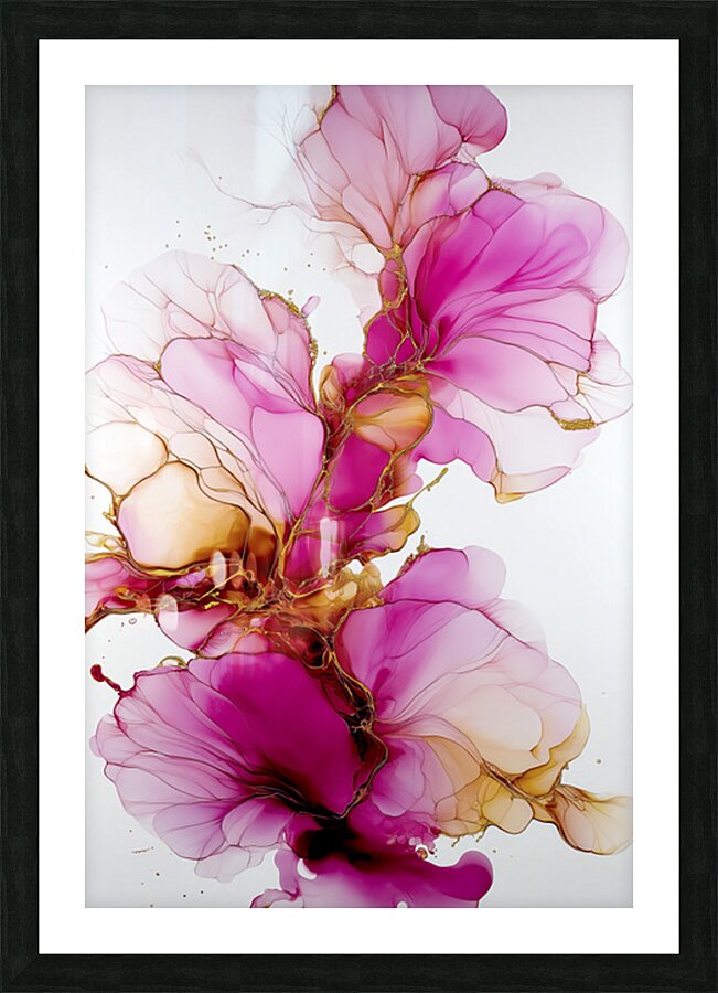 FLORAL 75 Picture Frame print