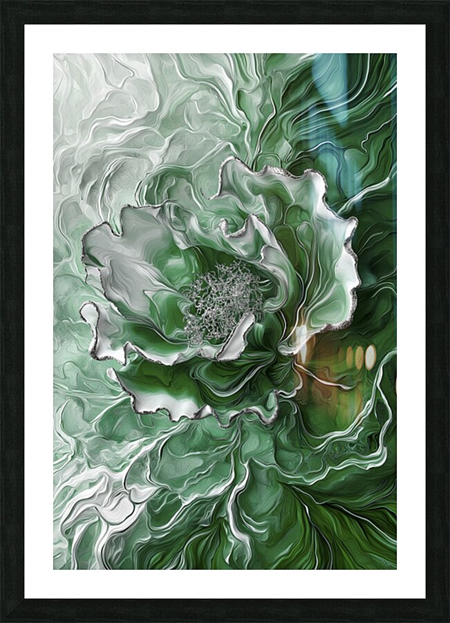 FLORAL 2 Picture Frame print