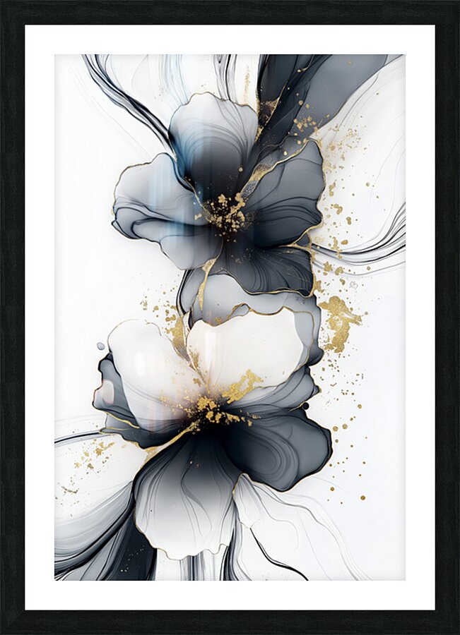 FLORAL 10 Picture Frame print