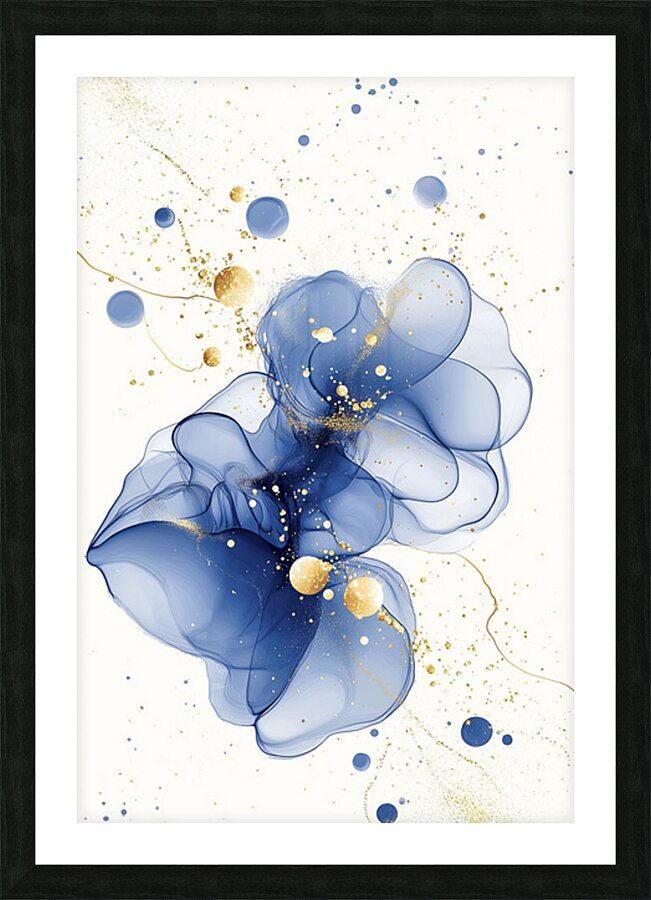 FLORAL 11 Picture Frame print