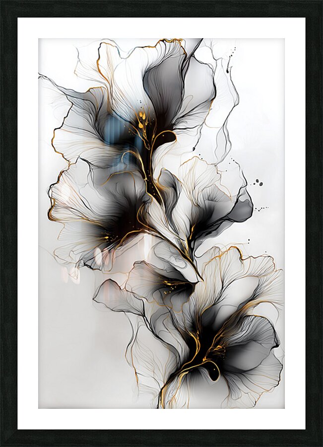 FLORAL 13 Picture Frame print